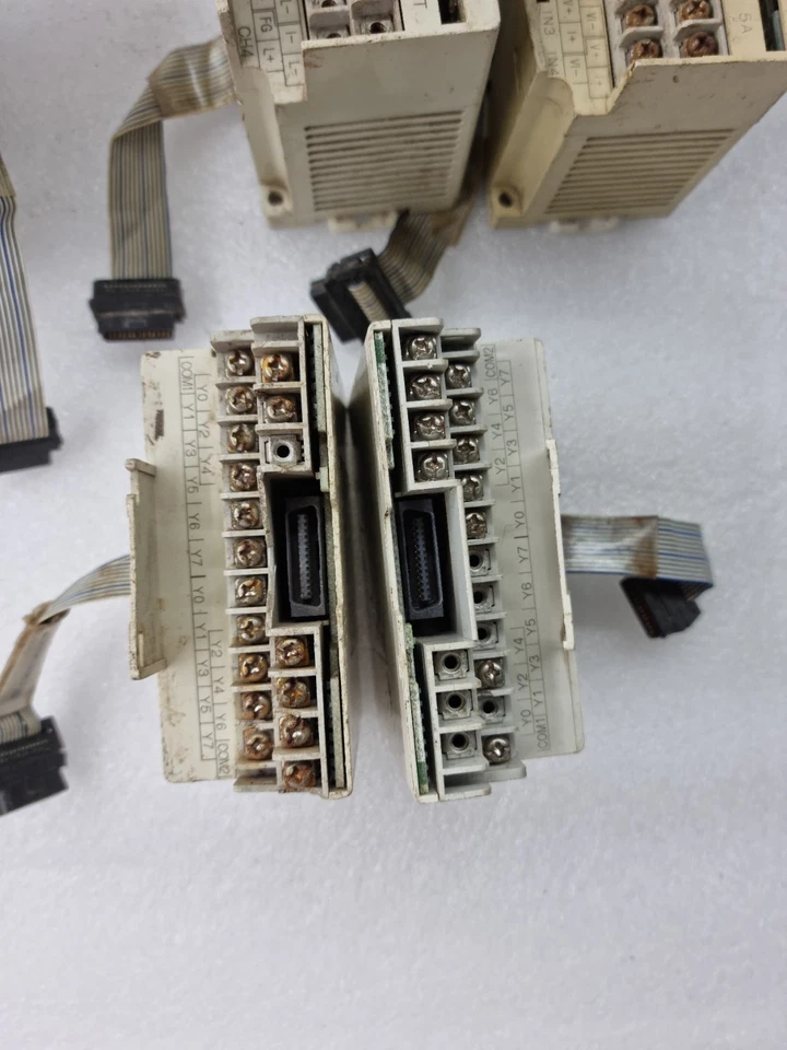 5 x MITSUBISHI MODULE LOT FX2N16CCLM,FX2N4ADPT,FX2N5A,FX2N16EYRES,FX2N16EYRESUL
